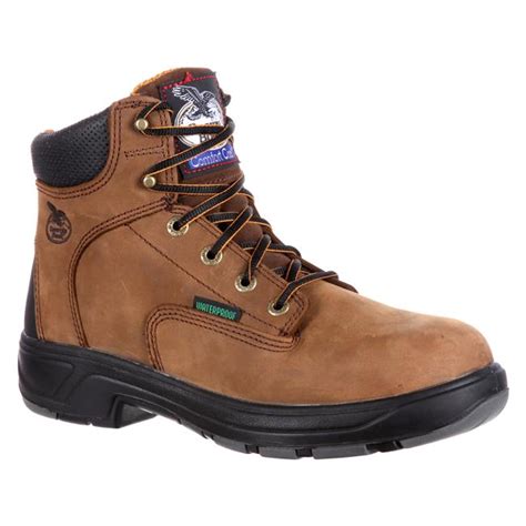 Georgia G6644 Men's 6'' Flex-point Composite Toe Waterproof Work Boot ...